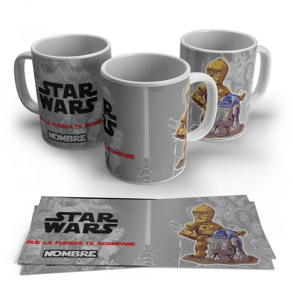 Taza Star Wars C3PO R2D2