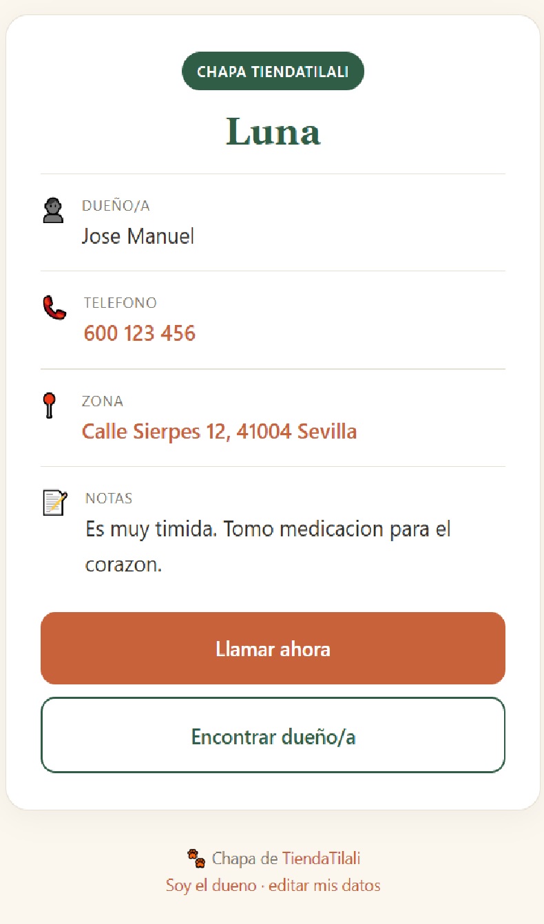 Modo Visualizar de la chapa